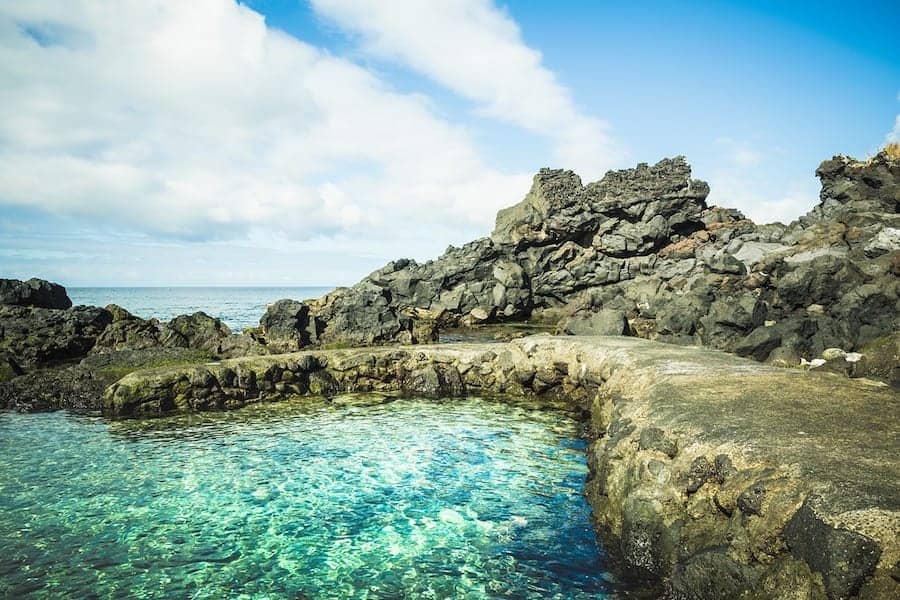 piscinas naturales en las azores