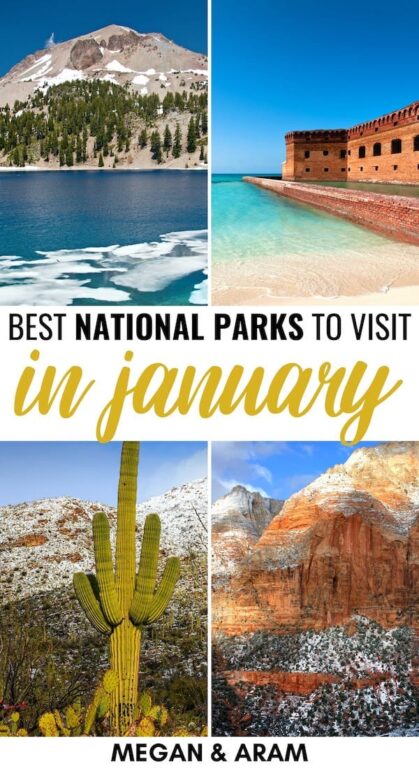 15 Mejores Parques Nacionales para visitar en enero (+Consejos de invierno): ¿Está buscando los mejores parques nacionales para visitar en enero? Esta guía detalla quince grandes Parques Nacionales de los Estados Unidos para visitar en enero y ofrece muchos consejos. | Lugares para visitar en EE. UU. | Parques Nacionales de EE. UU. | Parques Nacionales de América / Yellowstone en Invierno / Zion en Invierno | Parques Nacionales para visitar en invierno | EE.UU. Invierno | Everglades en invierno | Great Smoky Mountains invierno | Death Valley invierno/Acadia invierno