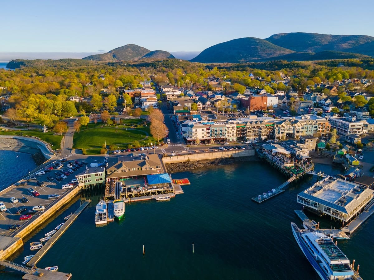Bar Harbor (and other places below!) is one of the best places to visit in Maine