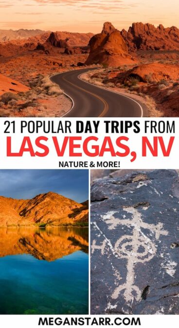 Are you looking into the best day trips from Las Vegas? This guide has several diverse and unique Las Vegas day trips and includes a map to help you plan! | Places to visit near Las Vegas | Vegas day tours | Things to do in Las Vegas | Las Vegas to Zion National Park | Las Vegas to Valley of Fire | Zion day trip | Bryce Canyon day trip | Weekend getaways from Las Vegas | Weekend trips from Las Vegas | Best places to visit in Nevada | Places to visit in Utah | Vegas to Death Valley