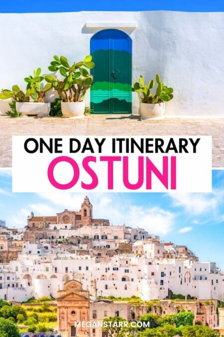 Are you looking for the best way to spend one day in Ostuni? This is the ultimate 1-day Ostuni itinerary, from what to do to where to eat (and even stay). I explain how to maximize your time in Ostuni without compromising any of the fun! Click to learn more. Visit Ostuni | Things to do in Ostuni | What to do in Ostuni | Itinerary Ostuni | Day in Ostuni | Day trip to Ostuni | Travel to Ostuni | Ostuni sightseeing | Ostuni restaurants | Ostuni hotels | Where to stay in Ostuni | Hotels in Ostuni | Ostuni travel guide | Ostuni 1-day itinerary | Ostuni one-day itinerary | Ostuni day trip