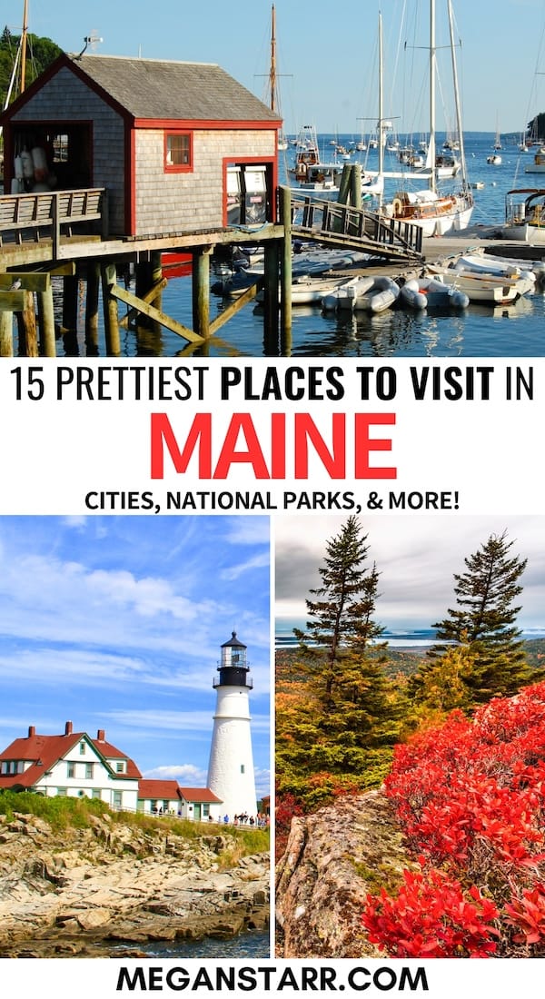 15 Best Places To Visit In Maine - Portland, Acadia, & More!