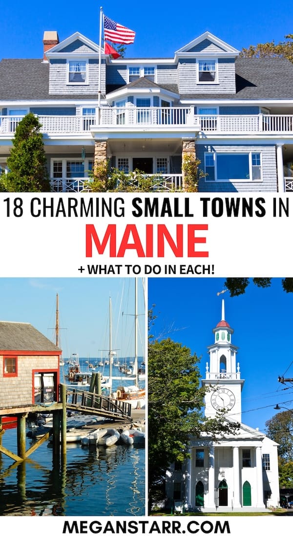 18 Best Small Towns in Maine for a Weekend Getaway