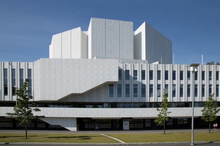 Aalto Architecture At Finlandia Hall In Helsinki Chris Hall Shutterstock 1951119043 768x512 