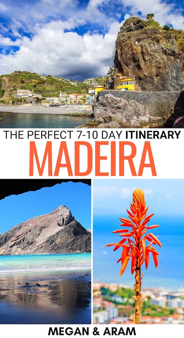 Madeira Itinerary Seeing The Best Places In A Week Map