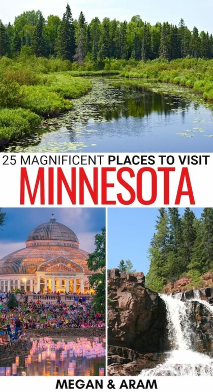 25 Magnificent Places to Visit in Minnesota (in 2024!)